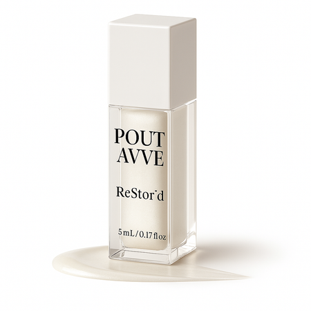ReStor’d – nourishing lip repair gloss with Meadowfoam, Jojoba & Squalane by Pout Avve