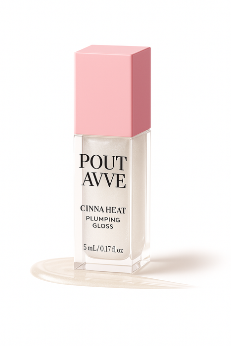 Cinna Heat – plumping cinnamon-peppermint lip gloss by Pout Avve