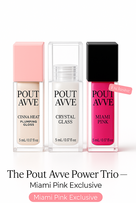 The Pout Avve Power Trio — Miami Pink Exclusive